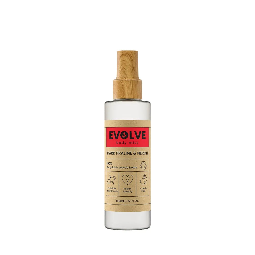 EVOLVE Dark Praline & Neroli kūno purškiklis 150 ml - Kosmetika