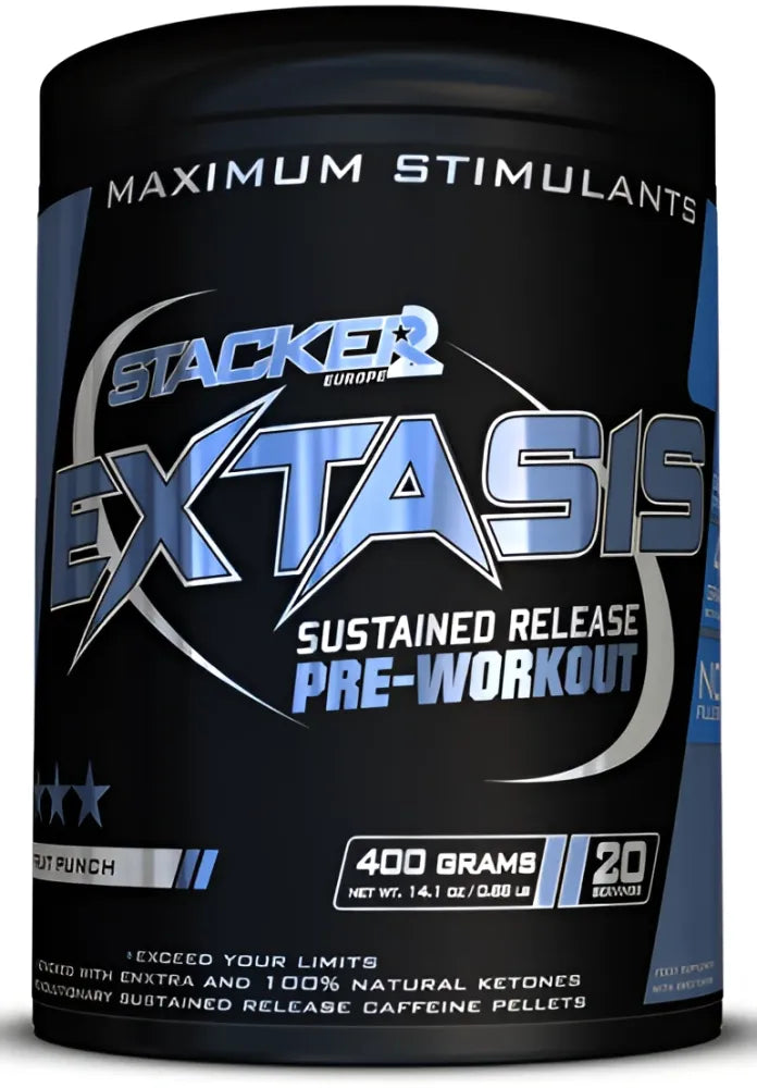 Extasis Fruit Punch - 400g - Stacker2 Europe - Sporto papildai