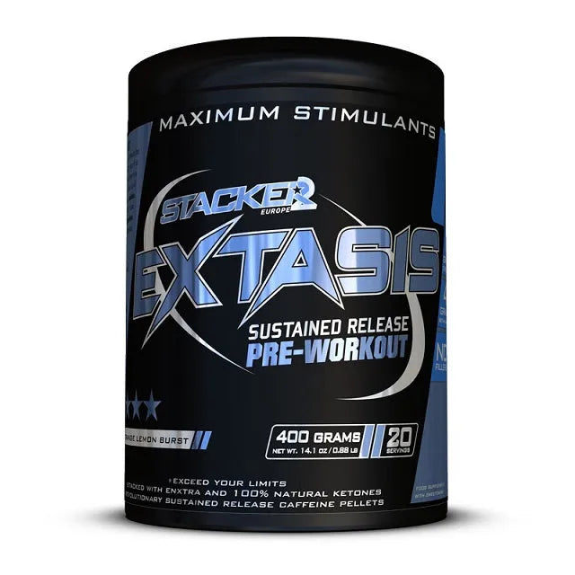 Extasis Orange Lemon Burst - 400g - Stacker2 Europe - Sporto papildai
