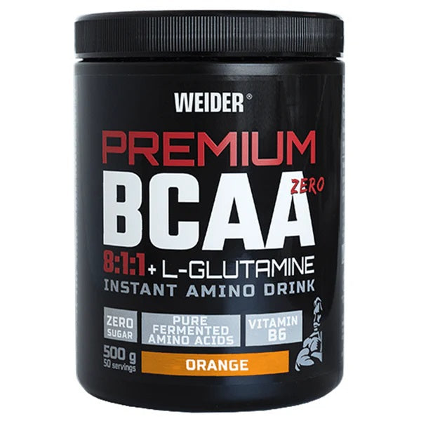 Premium BCAA Zero, Orange - 500g - Weider