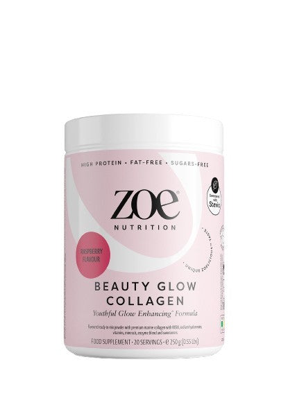 Beauty Glow Collagen, Raspberry - 250g - ZOE Nutrition