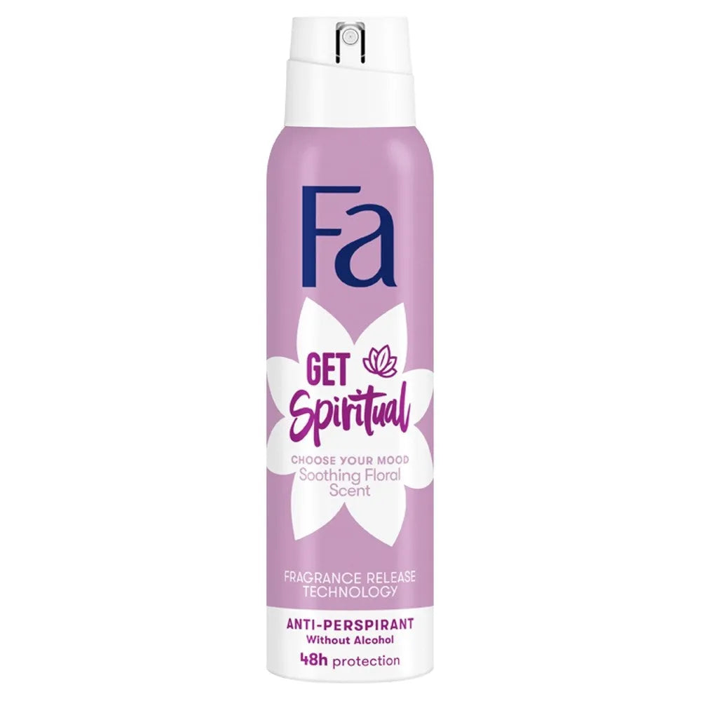 FA Antiperspirantas dezodorantas purškiklis moterims - Pasinerkite į dvasinę 150ml - Kosmetika