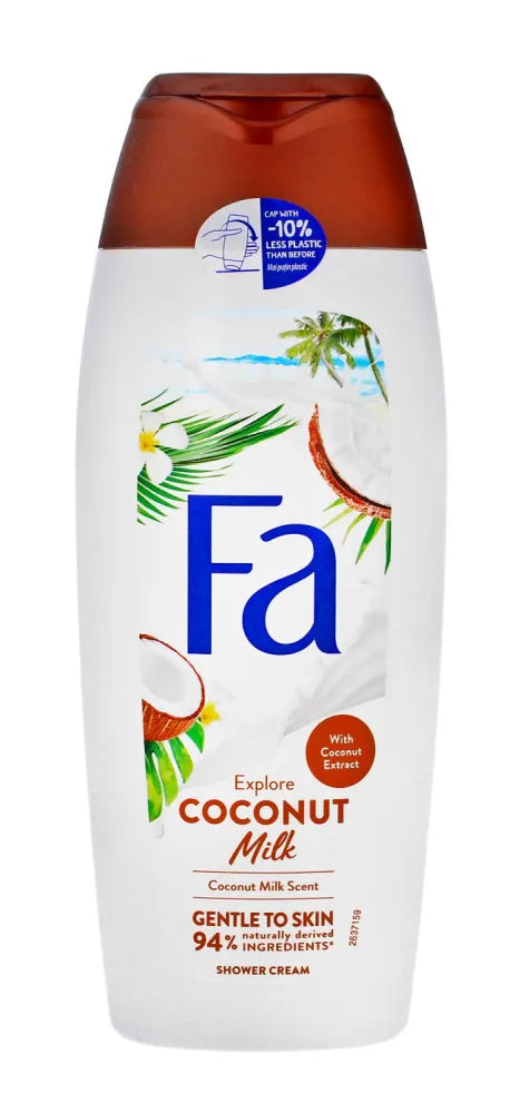 Fa Kokosų Pienas Kremiškas Dušo Gelis 400ml - Kosmetika