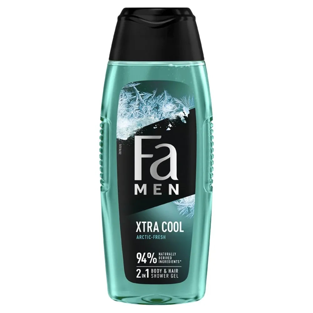 FA Men 2in1 dušo gelis vyrams - Xtra Cool 400ml - Kosmetika