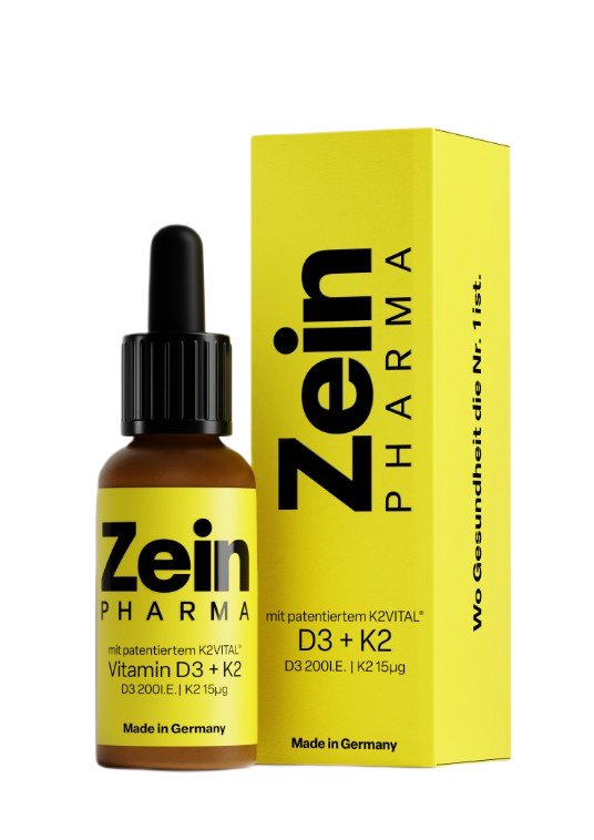 Vitamin D3 + K2 - 20 ml. - Zein Pharma