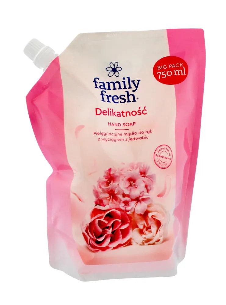 Family Fresh Creamy Hand Soap Švelnumas 750ml - stock - Kosmetika