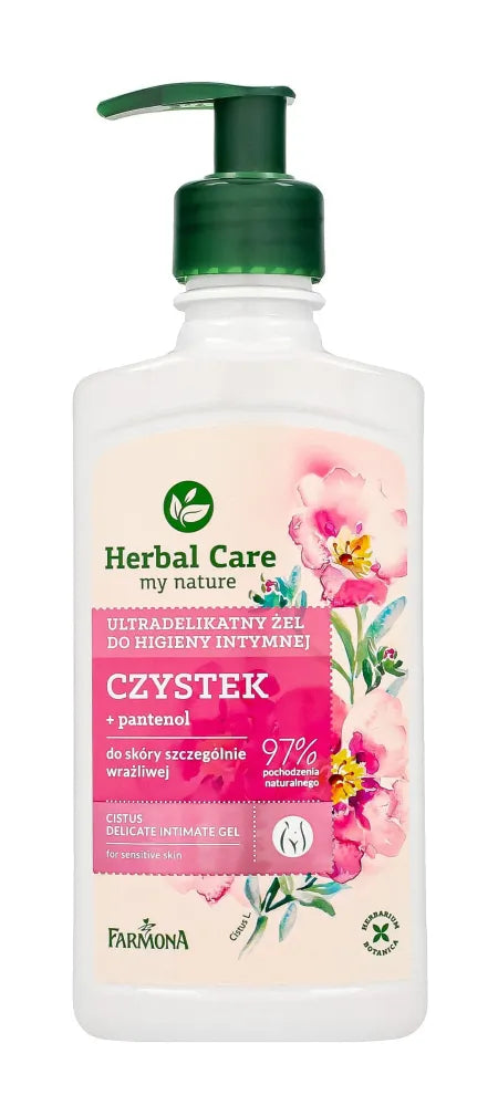 Farmona Herbal Care Ultra-Delicate Intimate Hygiene Gel Cistus 330ml - Kosmetika