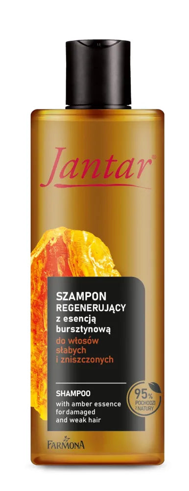 FARMONA Jantar regeneruojantis šampūnas silpniems ir pažeistiems plaukams 300 ml - Kosmetika