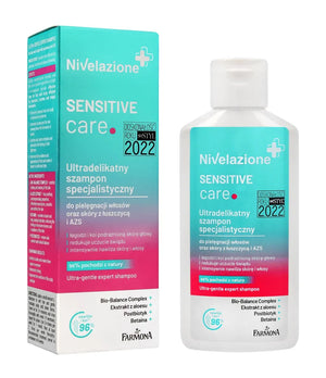 Farmona Nivelazione+ Ultra-delicate specialistų šampūnas jautriai odai ir plaukams su psoriaze atopiniu dermatitu 100ml