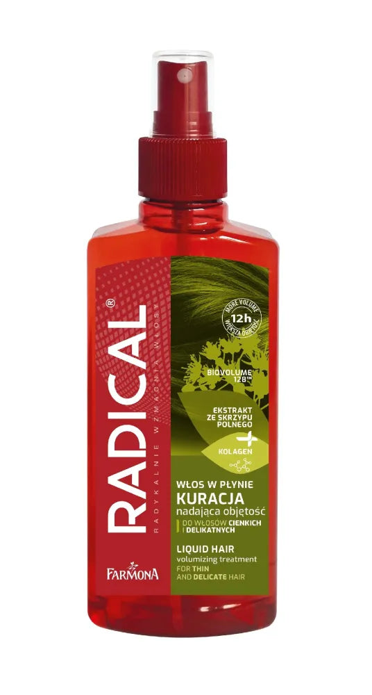 FARMONA Radical Liquid Hair - plaukų apimties didinimo priemonė 75 ml - Kosmetika