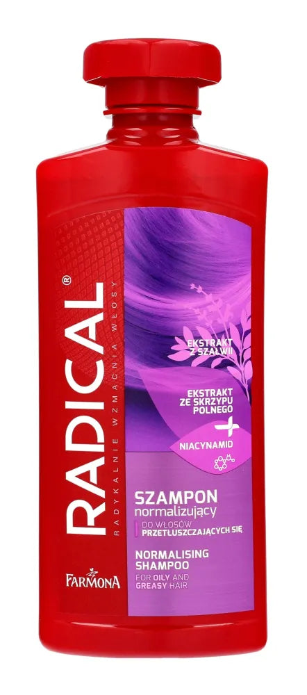 Farmona Radical Normalizuojantis šampūnas riebiems plaukams 400 ml - Kosmetika