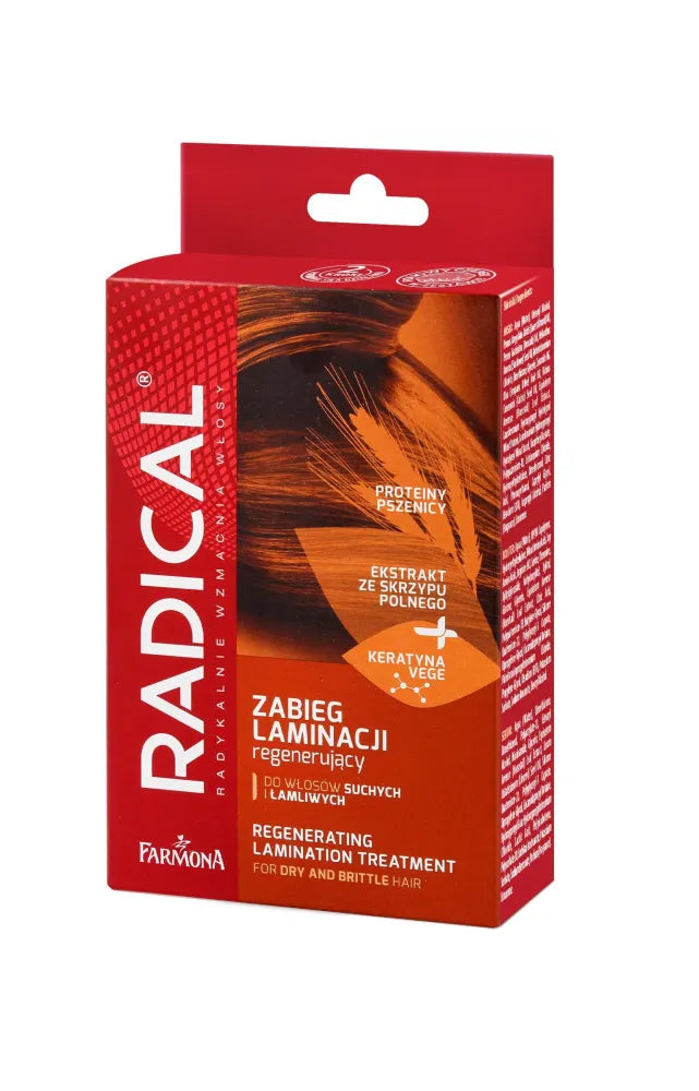 Farmona Radical Regeneruojantis laminavimo gydymas sausiems ir trapiems plaukams 100 ml - Kosmetika