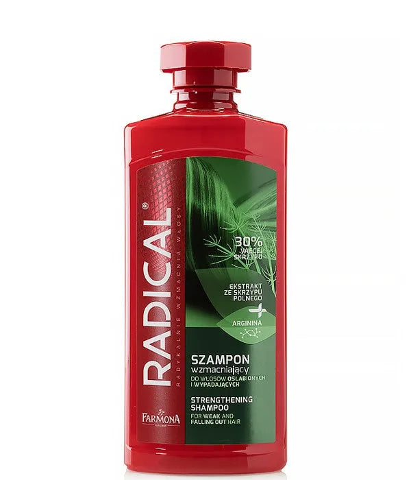 Farmona Radical Strengthening šampūnas silpniems ir krentantiems plaukams su Shea sviestu 400 ml - Kosmetika