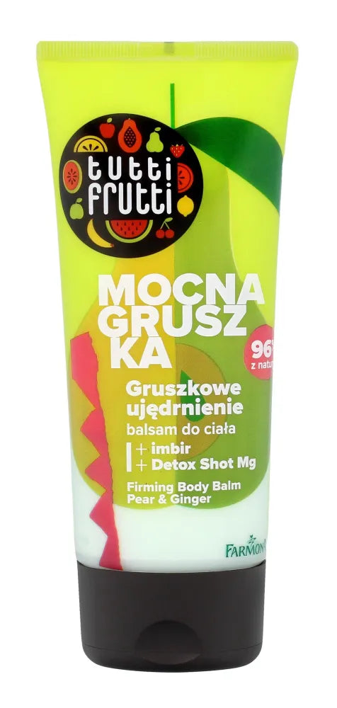 Farmona Tutti Frutti Firming body lotion ’Strong Pear’ - Kriaušė ir Imbieras 200ml - Kosmetika