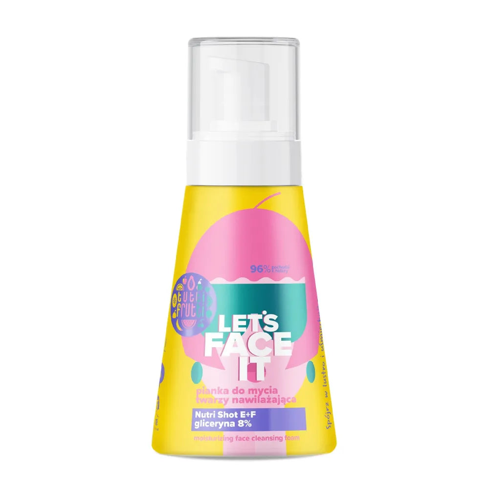 FARMONA Tutti Frutti Let’s Face It Drėkinamoji veido prausimo putos 250ml - Kosmetika