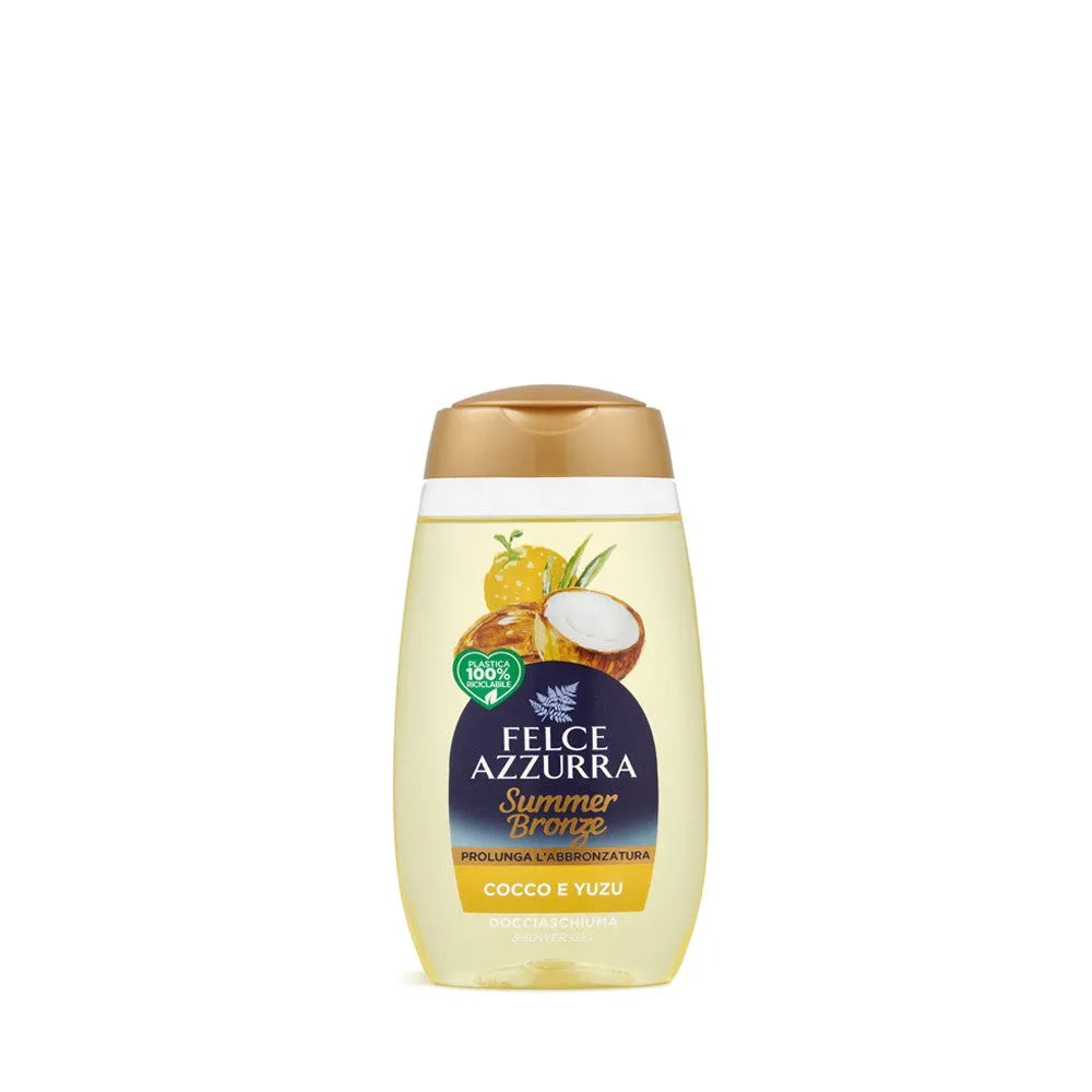 FELCE AZZURRA Dušo gelis Vasaros bronza Kokusas ir Yuzu 250 ml - Kosmetika