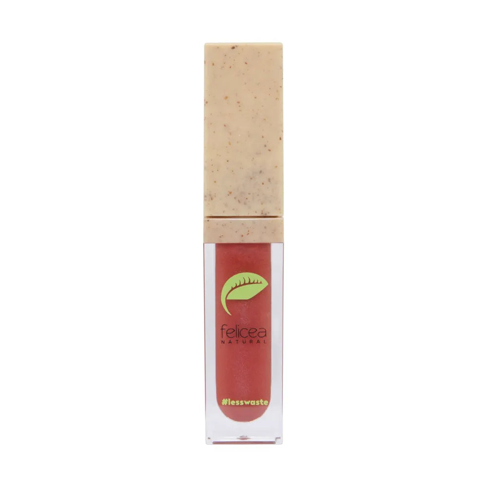 FELICEA Natural Lip Gloss 35 Mature Peach 6 ml - Kosmetika