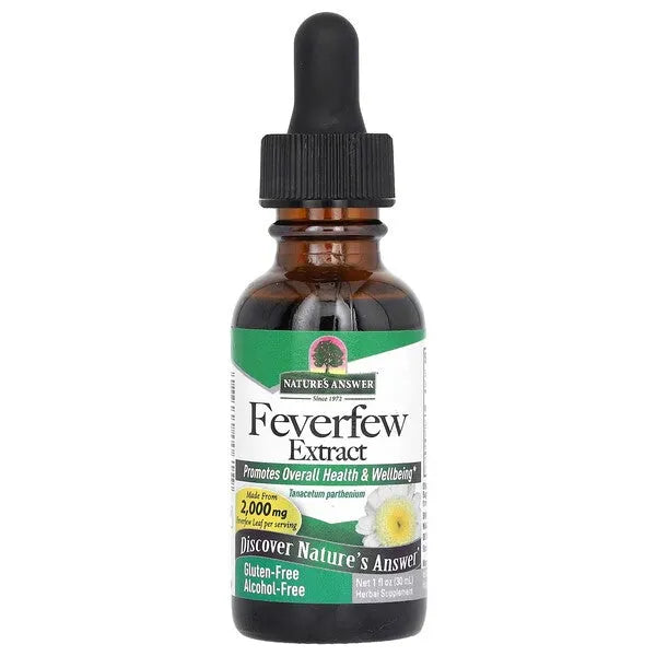Feverfew Extract - 30 ml - Nature’s Answer - Papildai