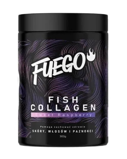 Fish Collagen Sweet Raspberry - 300g - Fuego - Sporto papildai