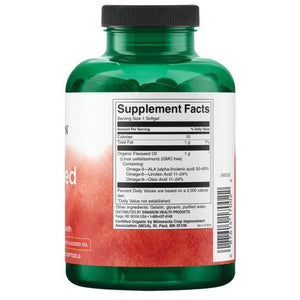 Flaxseed Oil - Linų sėmenų aliejus - N200 - Swanson - Papildai