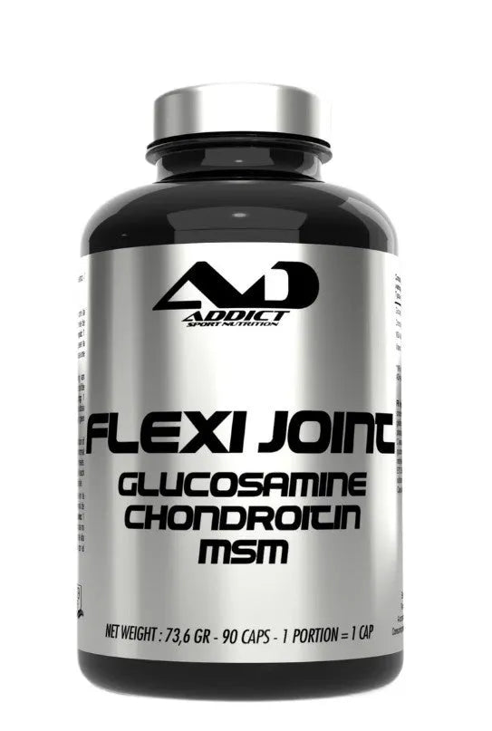 Flexi Joint Glucosamine Chondroitin MSM - 90 caps - Addict Sport Nutrition - Sporto papildai