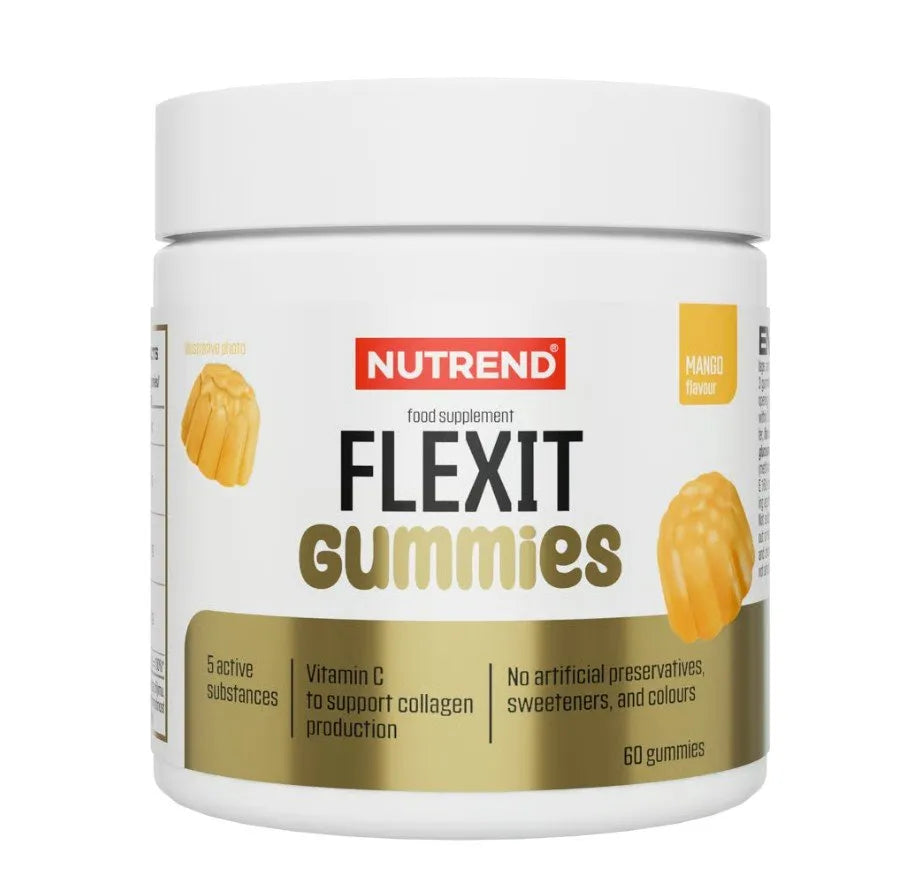 Flexit Gummies Mango - 60 - Nutrend - Sporto papildai