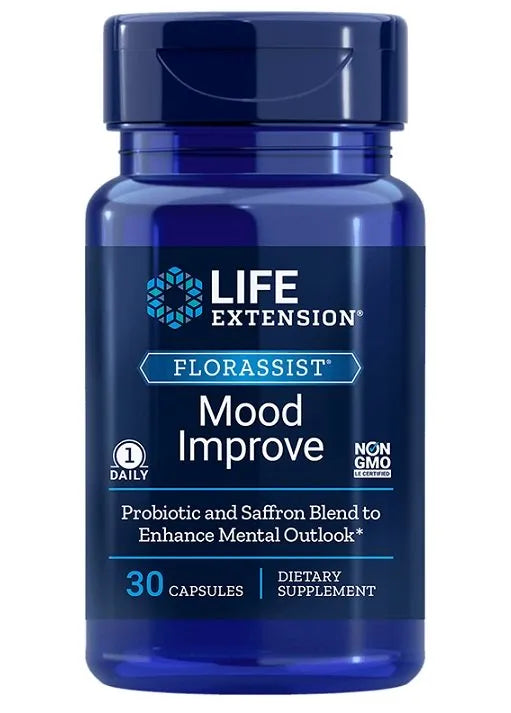 Florassist Mood Improve - 30 caps - Life Extension - Papildai