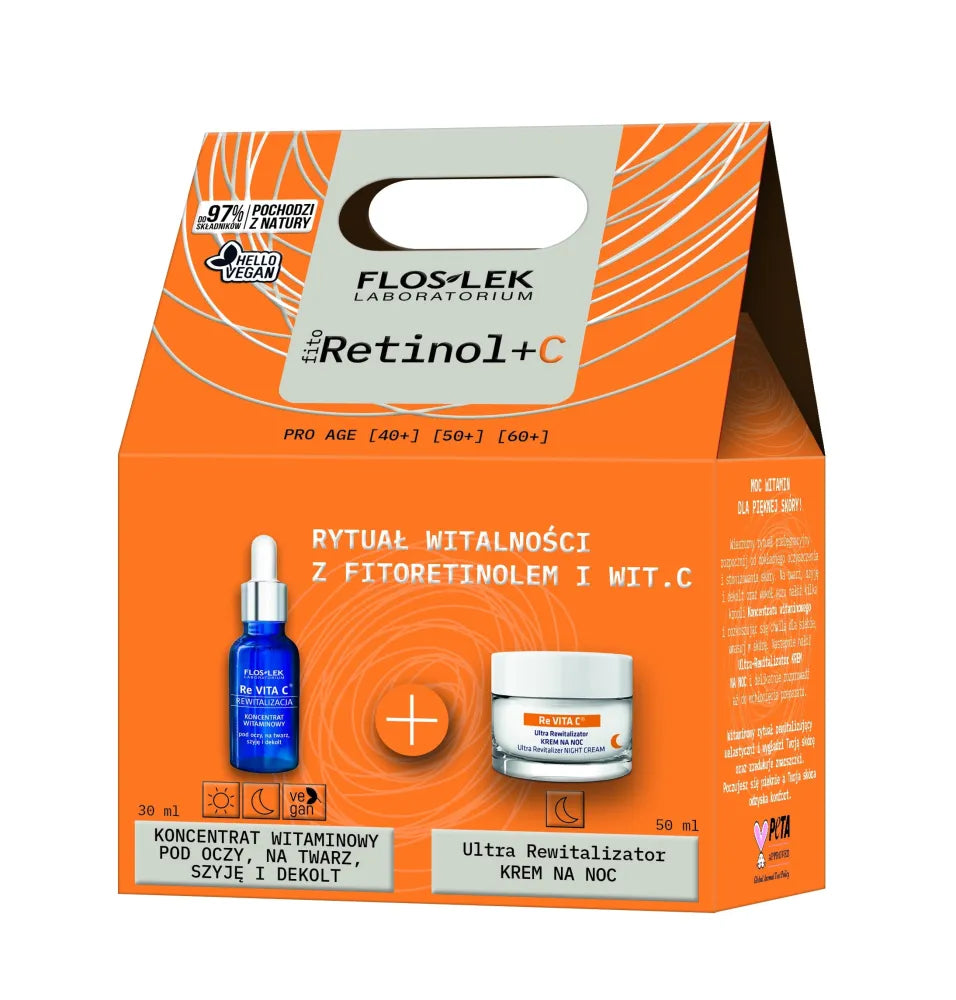 FLOS ZEST SAINT Revita C Fitoretinol + Kremas - Kosmetika