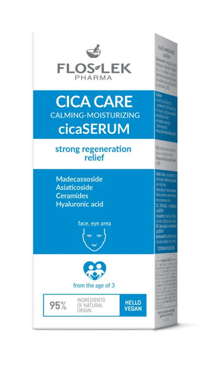 FLOSLEK Cica Soothing and Moisturizing Serum 30 ml - Kosmetika