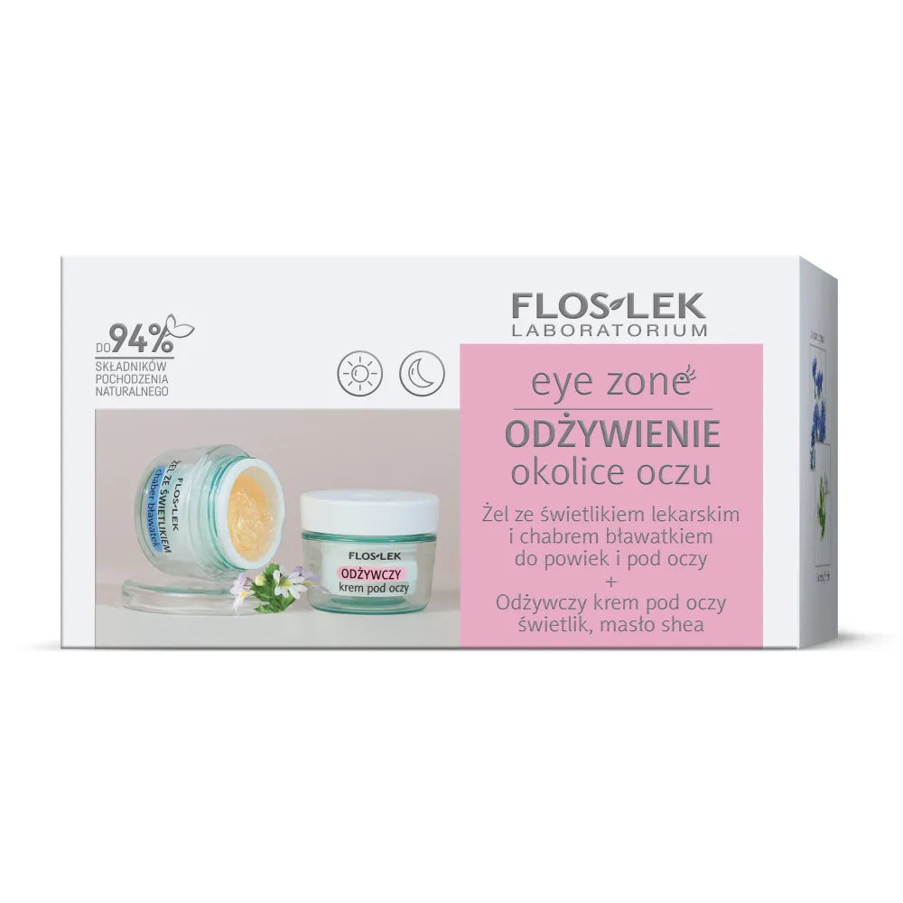 FLOSLEK Eye Zone dovanų rinkinys Maitinantis akių sritį - Kosmetika