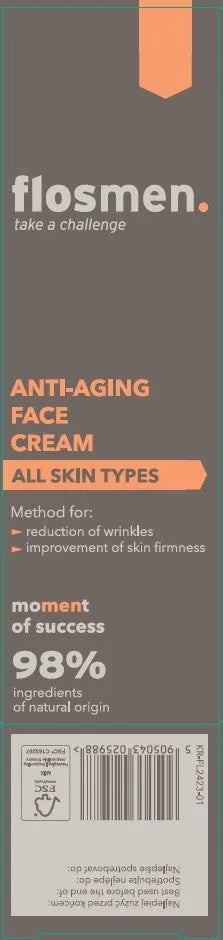 FLOSMEN Anti-Aging Face Cream 50 ml. - Kosmetika