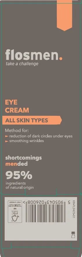 FLOSMEN Eye Cream 30 ml - Kosmetika