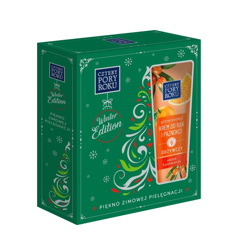 FOUR SEASONS Dovanų rinkinys Žiemos priežiūros grožis - Dušo gelis 300 ml + Rankų kremas 130 - Kosmetika