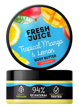 FRESH JUICE Mango and Lemon body butter 200 ml - Kosmetika