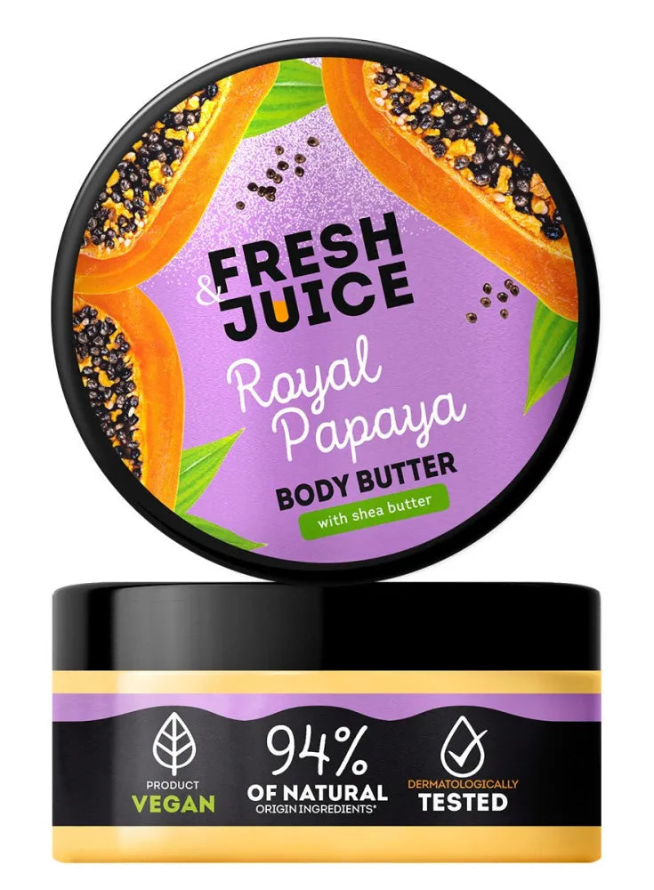 FRESH JUICE Royal Papaya body butter 200 ml - Kosmetika
