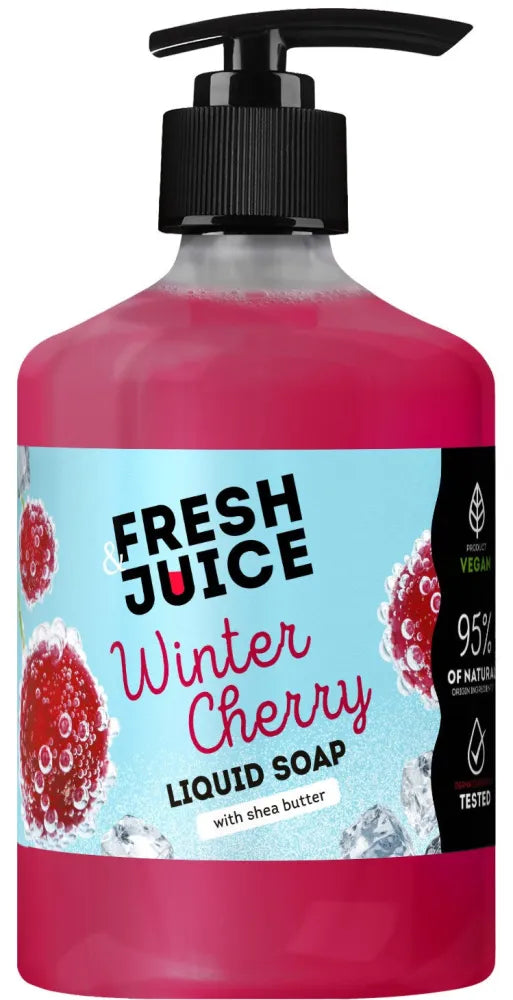 FRESH JUICE Winter Cherry liquid soap 460ml - Higiena