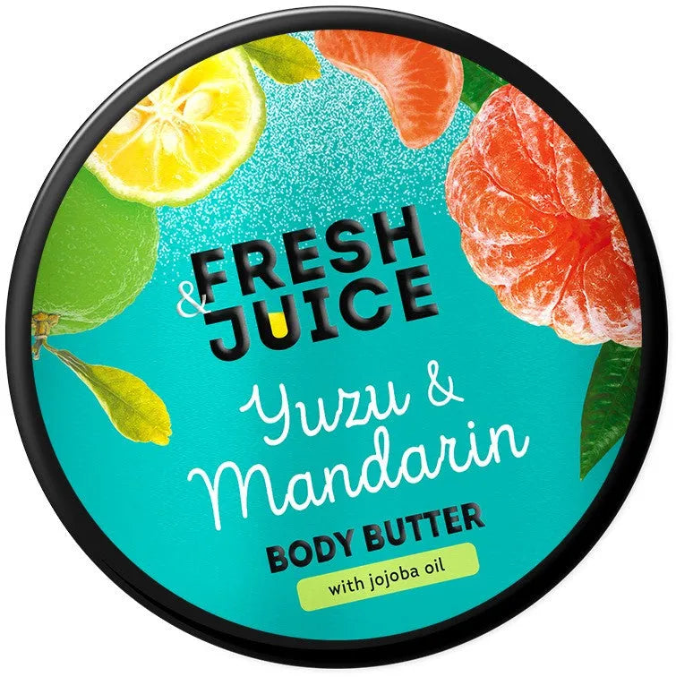 FRESH JUICE Yuzu and Tangerine Body Butter 200 ml - Kosmetika