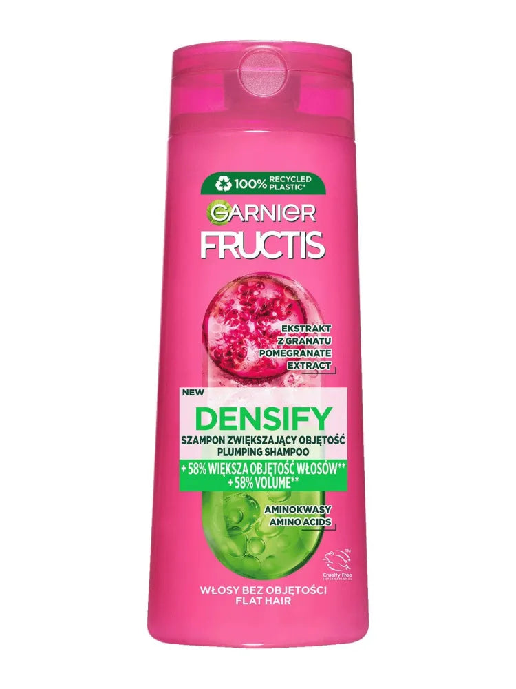 Fructis Densify tūrio šampūnas 400 ml - Kosmetika