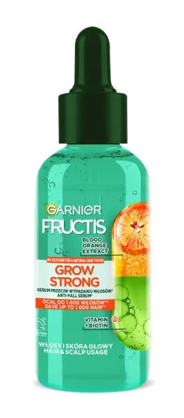 Fructis Grow Strong serumas nuo plaukų slinkimo 125ml - Kosmetika