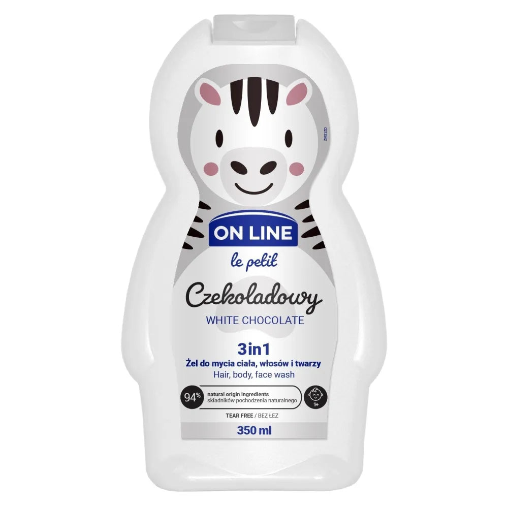 FS On LINE KIDS Gel 3 in 1 plovimas Šokoladas - Kosmetika