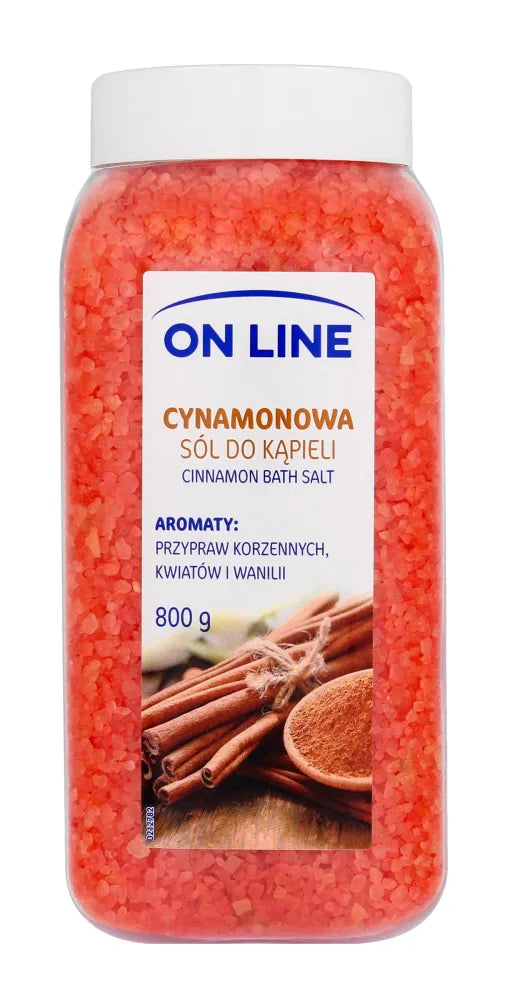 FS On LINE SÓL d/kąp 800g Cinamonas - Kosmetika