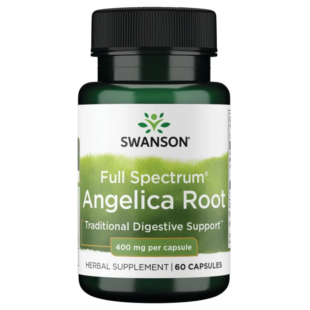 Full Spectrum Angelica Root 400mg 60 CAPS - Swanson - Papildai