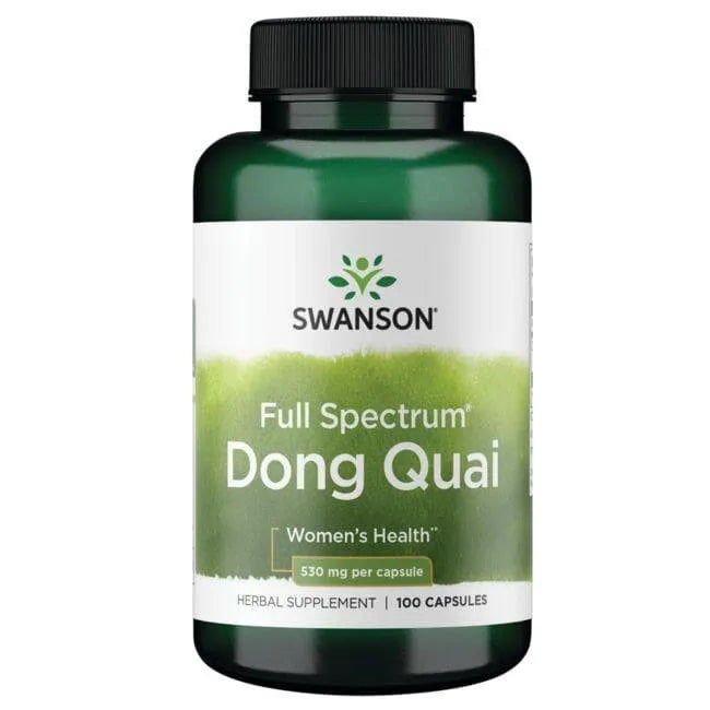 Full Spectrum Dong Quai - 530 mg - N100 - Kininis skudutis - Swanson - Papildai