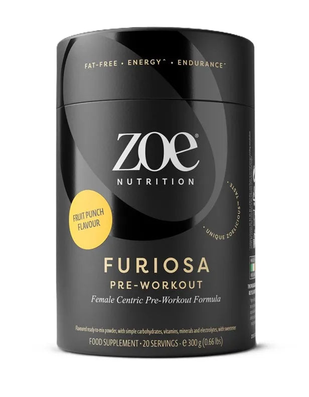 Furiosa Pre-Workout Fruit Punch - 300g - ZOE Nutrition - Papildai