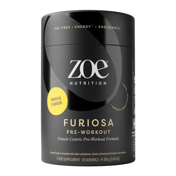 Furiosa Pre-Workout Tropical - 300g - ZOE Nutrition - Papildai