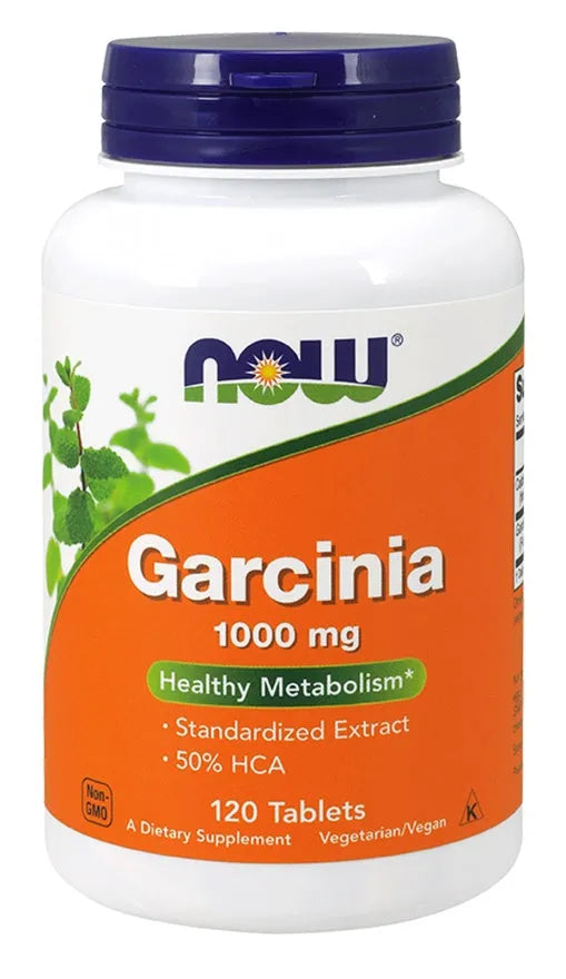 Garcinia 1000mg - 120 tablets - NOW Foods - Papildai