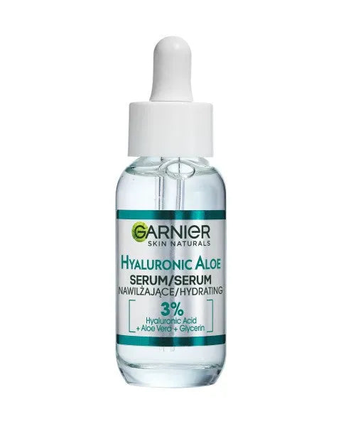 Garnier Skin Naturals Hyaluronic Aloe Super Moisturizing Serum visiems odos tipams 30ml - Kosmetika