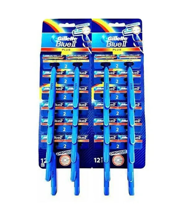 GILLETTE Blue 2 Plus Shaving razor for men 1 op. - 24 pcs. - Higiena