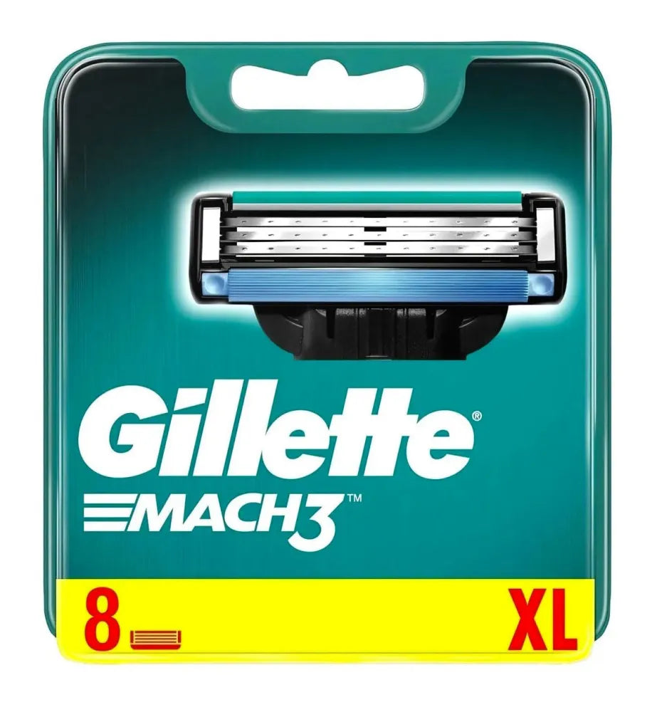 GILLETTE Mach3 Replacement cartridges for men’s razor 1 op. - 8 pcs. - Higiena