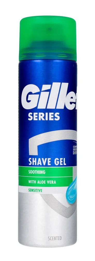 GILLETTE Series Sensitive Skin Shaving Gel 200 ml - Higiena
